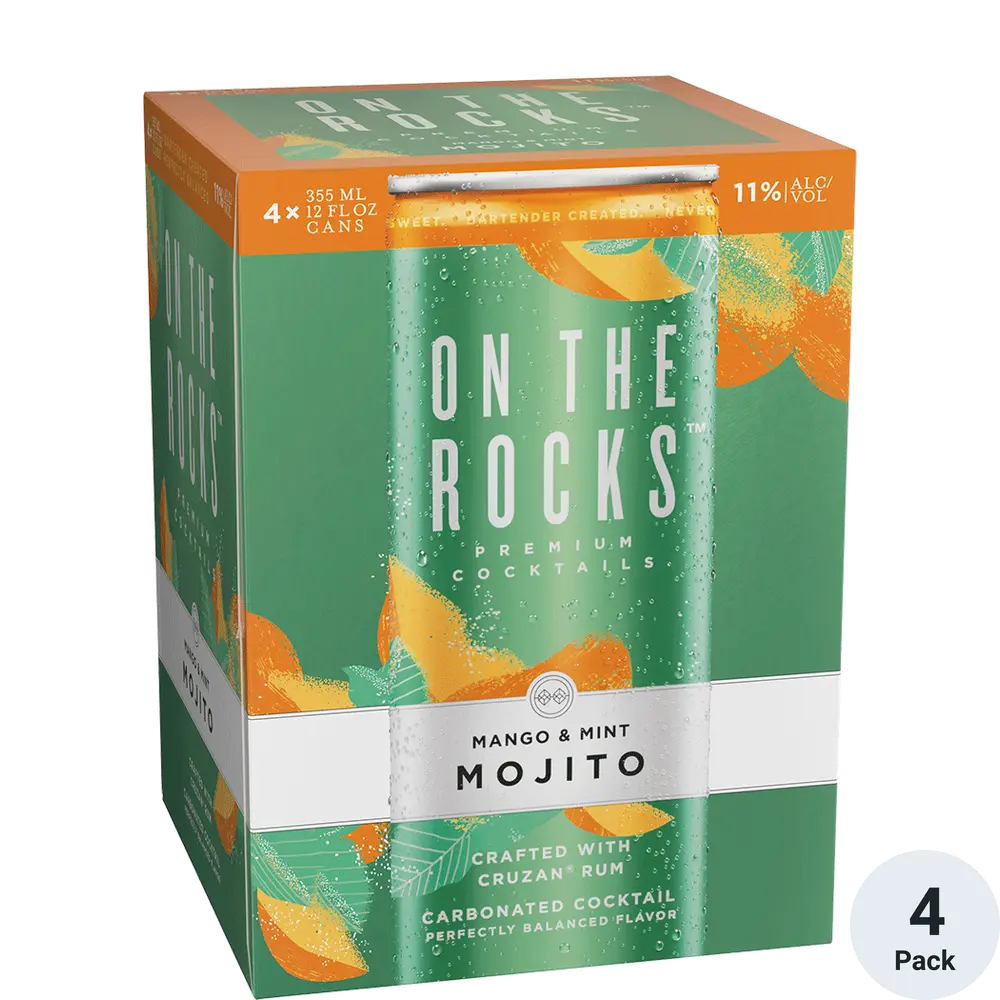 On The Rocks Mango Mint Mojito