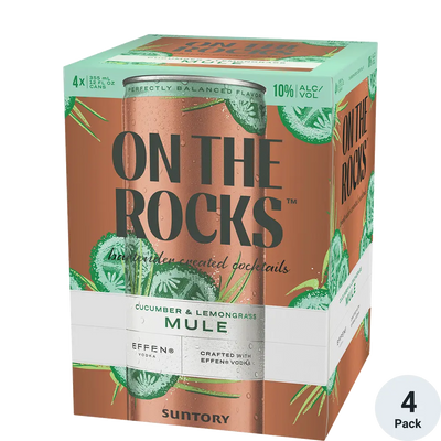 On The Rocks Sparkling Cucumber & Lemongrass Mule