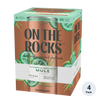 On The Rocks Sparkling Cucumber & Lemongrass Mule 4 Pack