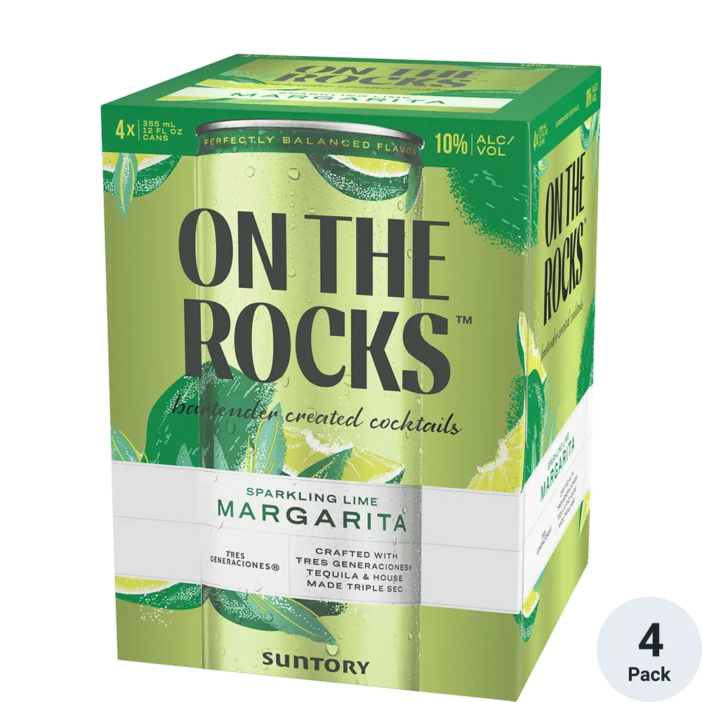 On The Rocks Sparkling Lime Margarita