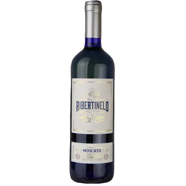 Ribertinelo Moscato 750ML Front Bottle Label