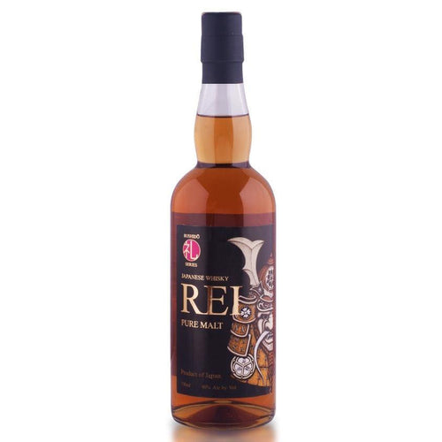 REI Bushido Series Japanese Whiskey 750ML Front Bottle Label