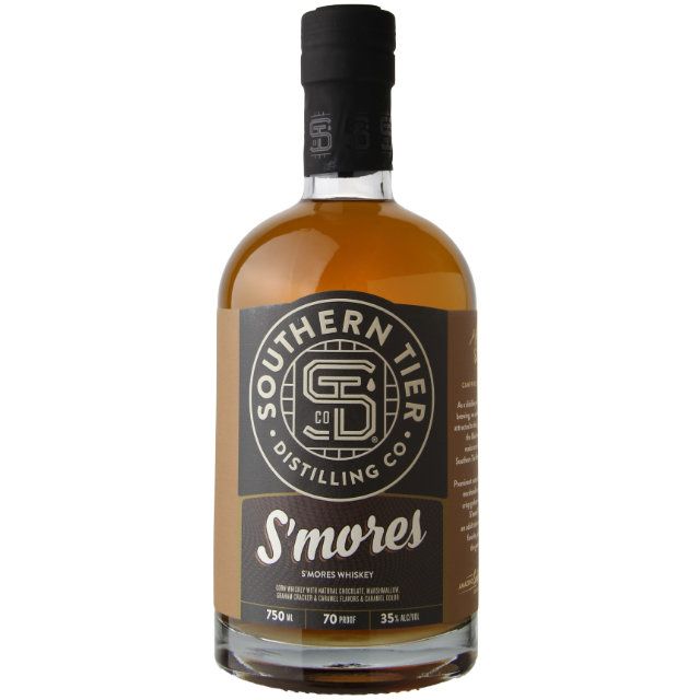 Southern Tier S'mores Whiskey 750ML Front Bottle Label