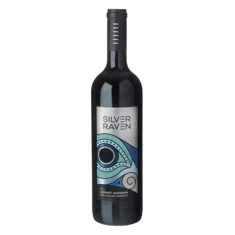 Silver Raven Cabernet Sauvignon 750ML Front Bottle Label