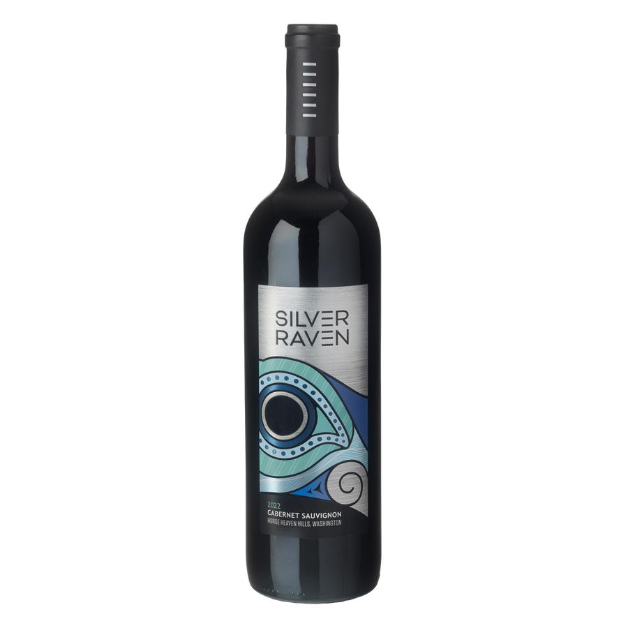 Silver Raven Cabernet Sauvignon 750ML Front Bottle Label