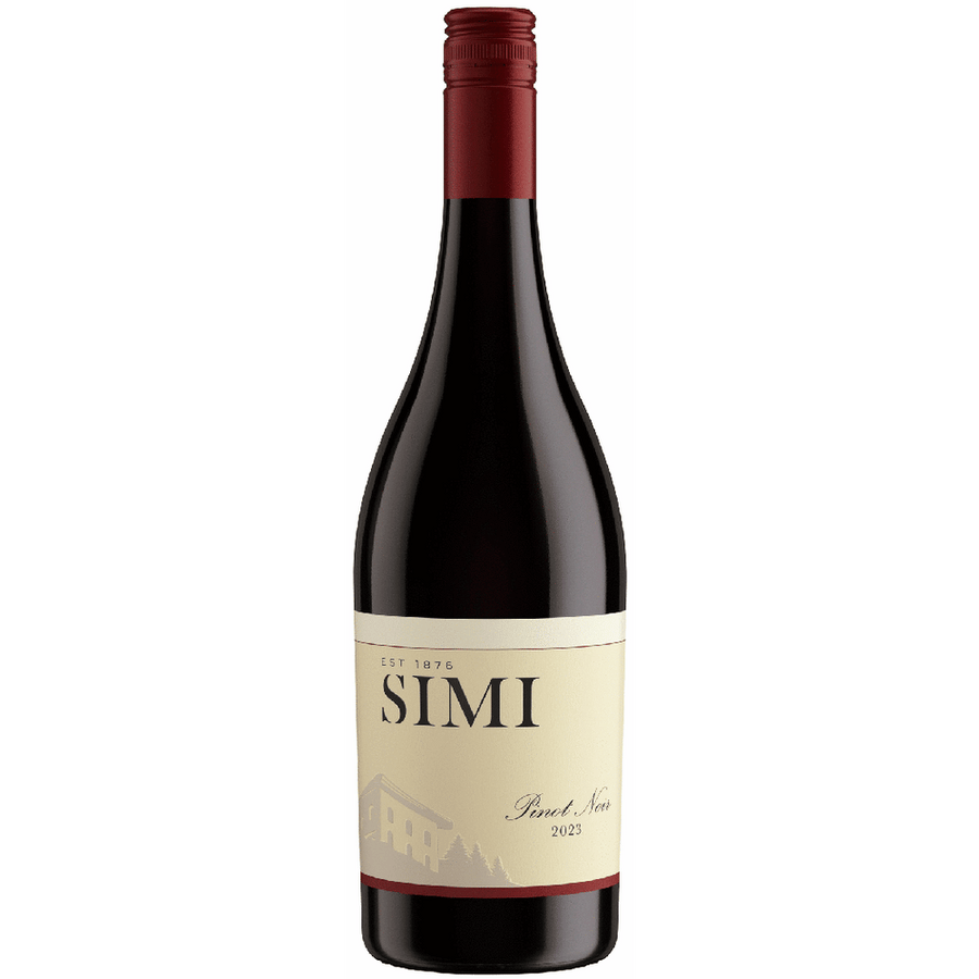 Simi Pinot Noir Sonoma 750ML Front Bottle Label