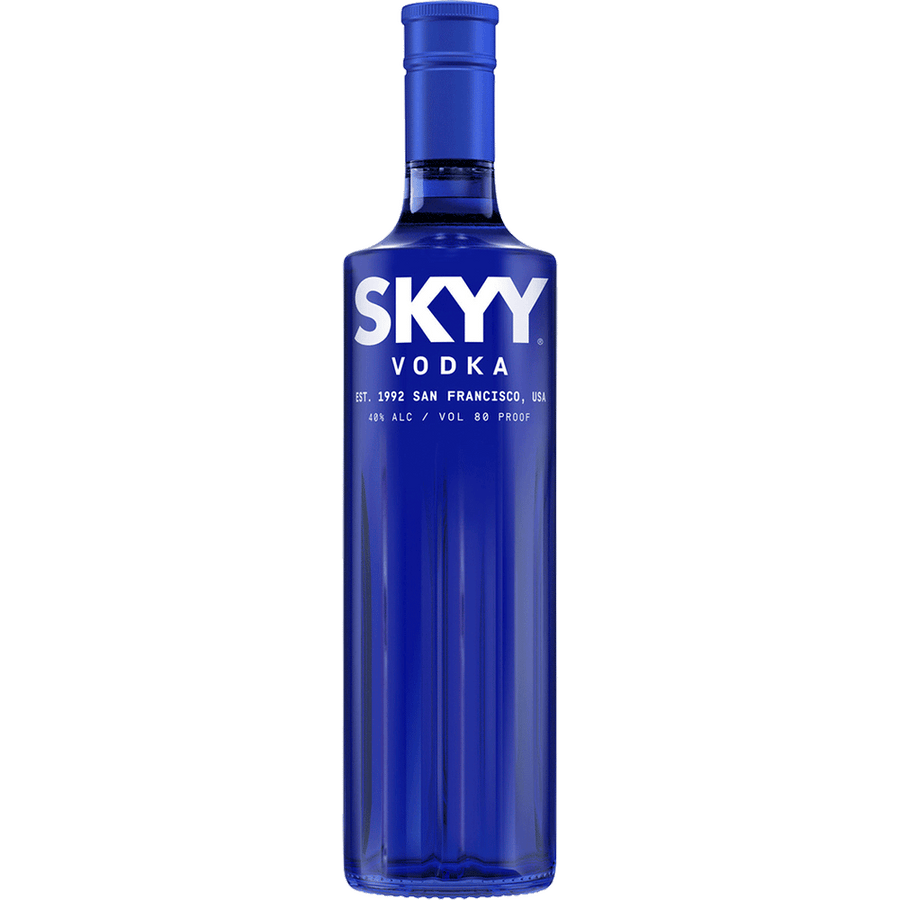 Skyy Vodka 50ML Front Bottle Label