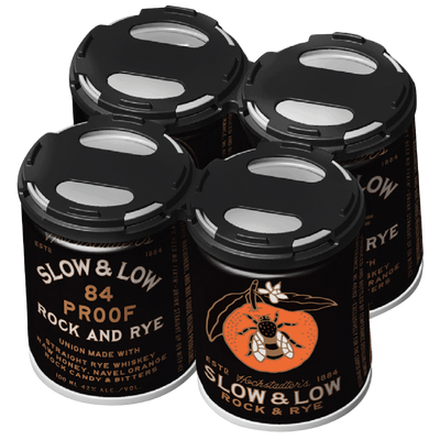 Slow & Low Rock & Rye Whiskey Cans
