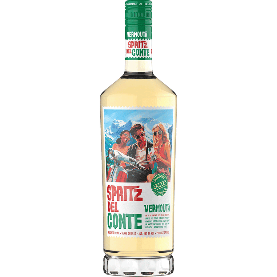 Spritz Del Conte Vermouth 750ML Front Bottle Label