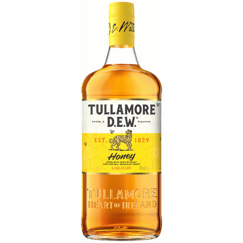 Tullamore D.E.W. Honey 750ML Front Bottle Label