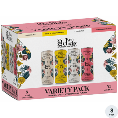 Two Chicks Vodka Variety