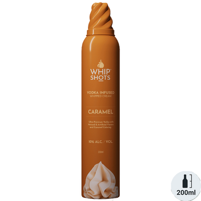 Whip Shots Caramel Vodka Infused Whipped Cream