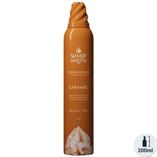 Whip Shots Caramel Vodka Infused Whipped Cream