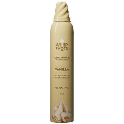 Whip Shots Vanilla Vodka Infused Whipped Cream