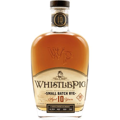 WhistlePig Rye 10 Year Old 750ML Front Bottle Label