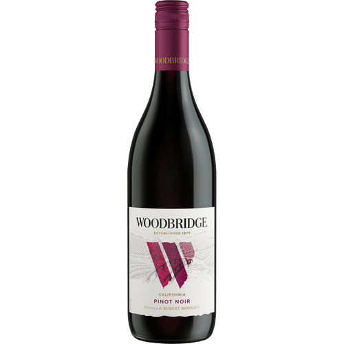 Woodbridge Pinot Noir 750ML Front Bottle Label