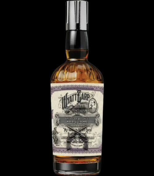 Wyatt Earp 13 Year Hazmat Edition Bourbon 750ML Front Bottle Label