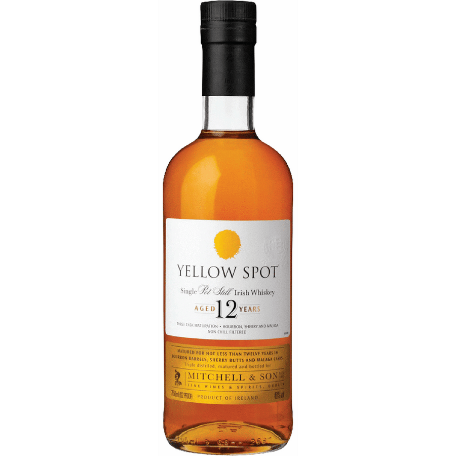 Yellow Spot Irish Whiskey 750ML Front Bottle Label