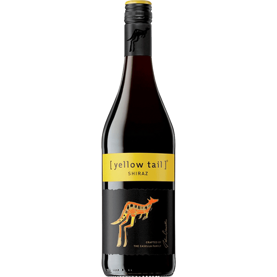 Yellow Tail Shiraz 1.5L Front Bottle Label
