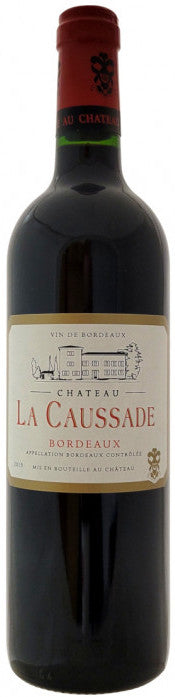 Chateau la Caussade Bordeaux 750ML Front Bottle Label