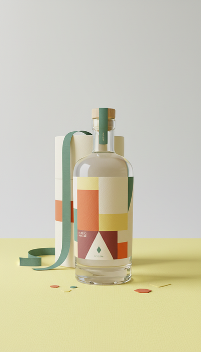 Artisan Gin With Custom Label