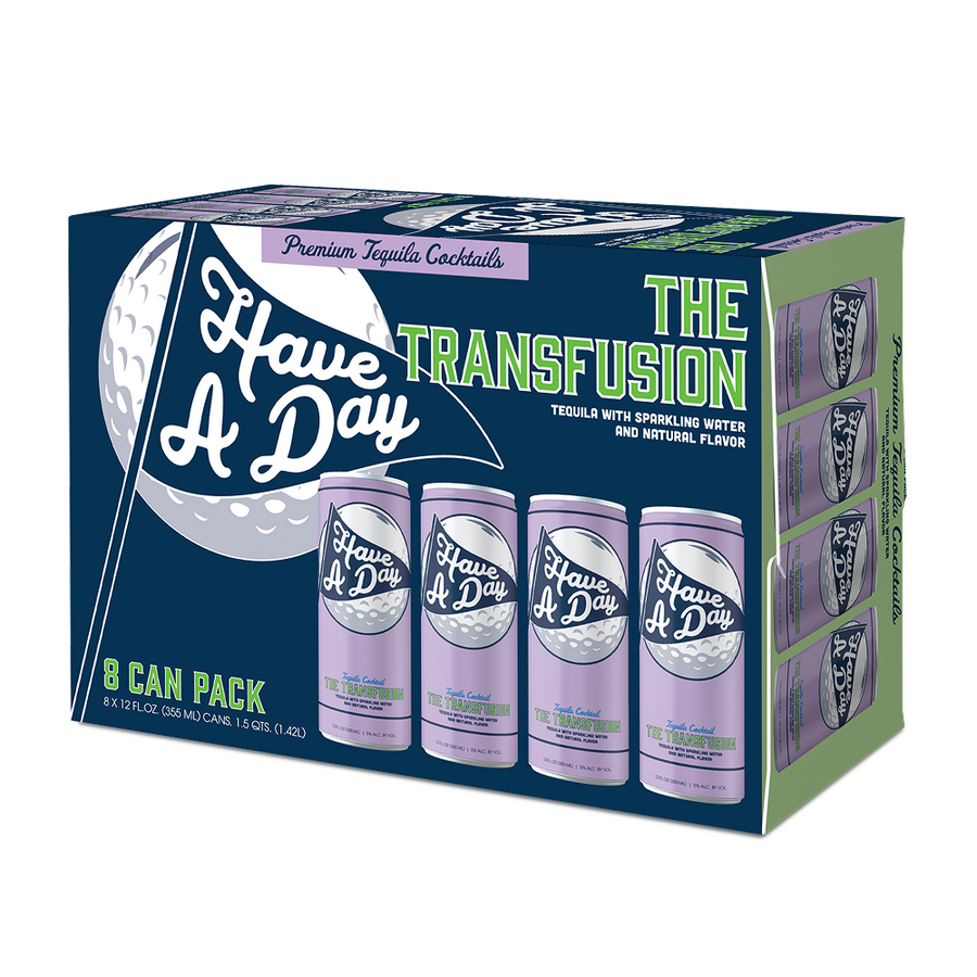 Have a Day The Transfusion tequila cocktail, 8-pack of 12 oz cans