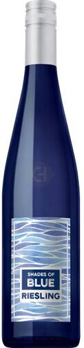 Shades of Blue Riesling 1.5L Front Bottle Label
